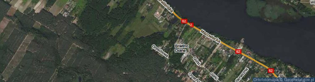 Zdjęcie satelitarne Jagodowa ul.